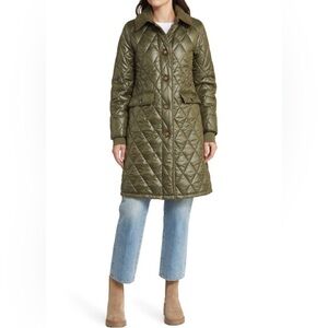 💙 LUCKY BRAND DIAMOND QUILTED COAT (SIZE XS to M)